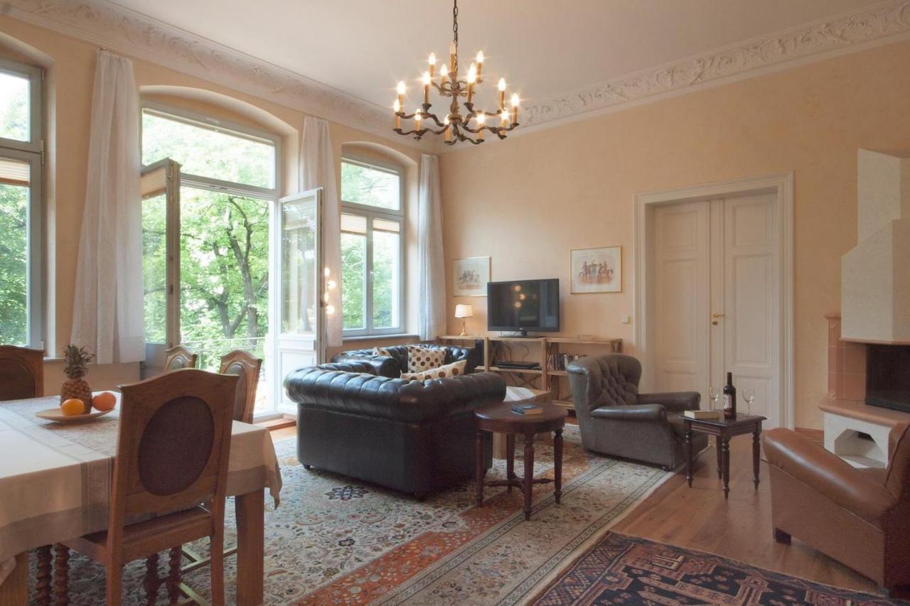 Ferienwohnungen Villa Haniel Julius 德累斯顿 外观 照片